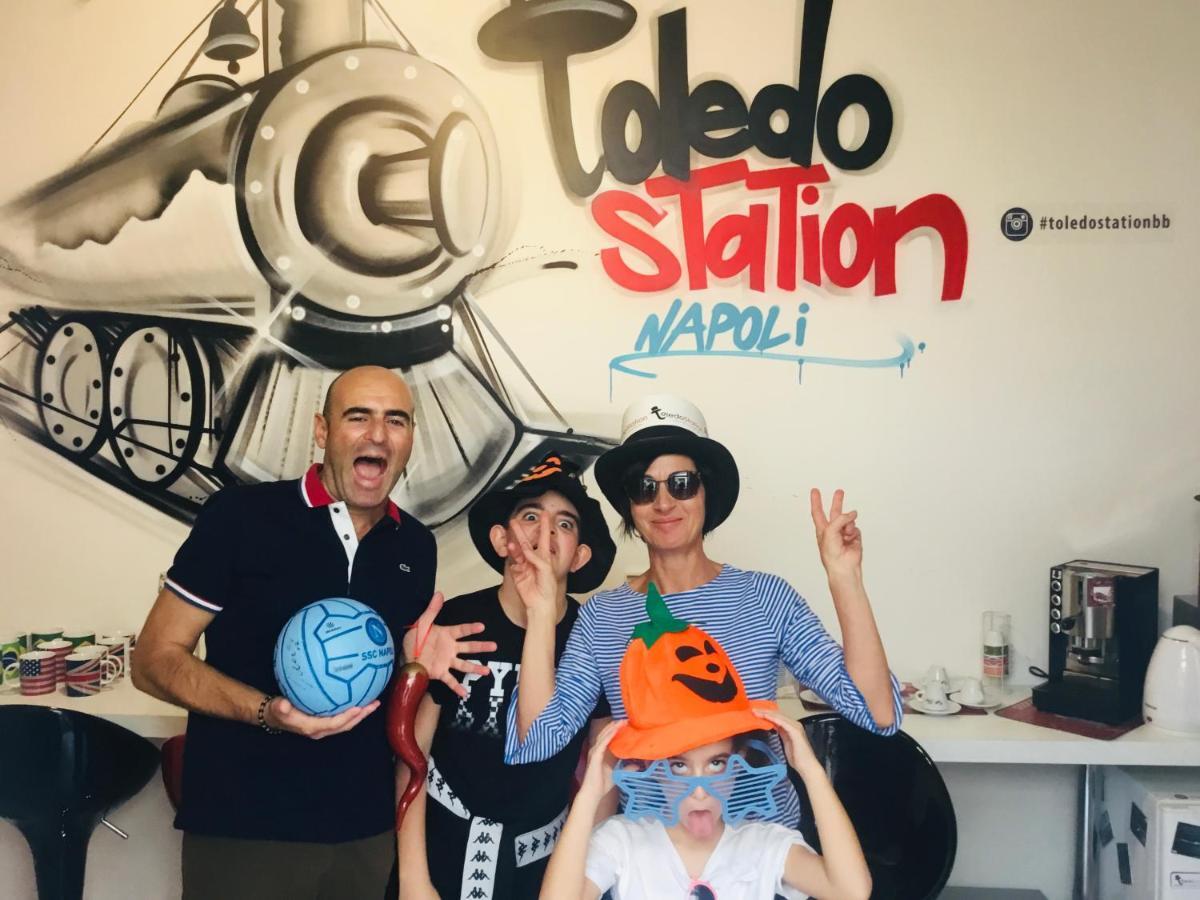 Toledostation B&B Napoli Exterior foto